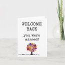 Search for welcome back cards Work