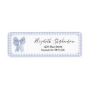 Search for self adhesive return address labels For her