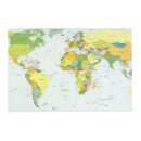Search for world map placemats Atlas
