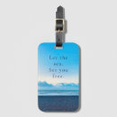 Search for acrylic luggage tags Ocean