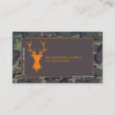 Search for deer business cards camo