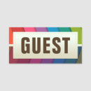 Search for guest name tags Business