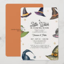 Search for witch baby shower invitations Orange