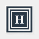 Search for navy blue monogram napkins Preppy