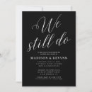 Search for we still do invitations Minimal
