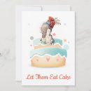 Search for let them eat cake invitations vintage