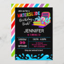 Search for water slide invitations Summer