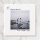 Search for photo wedding favor tags Love and thanks