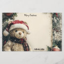 Search for teddy bear stationery paper Kawaii