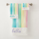 Search for rainbow bath towels Girly