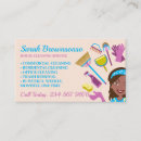 Search for cleaning girl business cards Janitorial