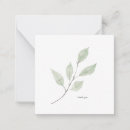 Search for watercolor note cards Greenery
