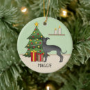Search for greyhound dog ornaments Iggy