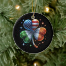 Search for shamrock ornaments St patricks day