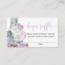 Search for diaper raffle baby girl shower invitations Purple