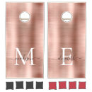 Search for metal cornhole sets Rose gold
