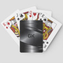 Search for metal playing cards Modern