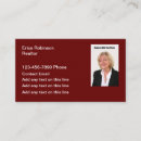 Search for portrait business cards Simple