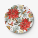 Search for vintage christmas paper plates Watercolor
