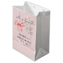 Search for bridal shower gift bags Pink bow