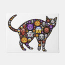 Search for cat halloween doormats Skull