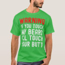 Search for if you touch my beard tshirts Mustache
