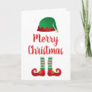 Search for santas little helper cards Red