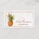 Search for dietitian business cards Pineapple