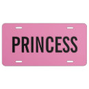 Search for princess license plates Pink