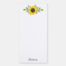 Search for sunflower notepads Flowers