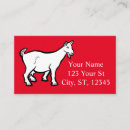 Search for sheep farm business cards Goat