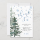 Search for winter wonderland thank you cards Blue