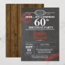 Search for mens 60th birthday invitations Party