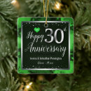 Search for 30th anniversary ornaments Keepsake