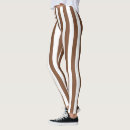 Search for vertical striped leggings White
