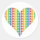 Search for gay pride stickers Heart