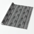 Search for skeleton wrapping paper Gothic christmas