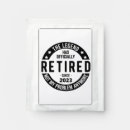 Search for funny retirement favors Retiree