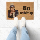 Search for no soliciting doormats Humor