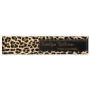 Search for leopard name plates Black