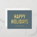 Search for gold foil postcards Simple