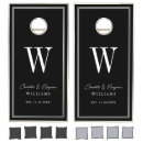 Search for black and white cornhole sets Bride and groom