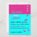 Search for pink and turquoise wedding invitations Floral