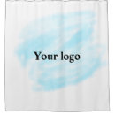 Search for business logo shower curtains Corporate