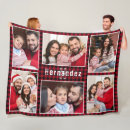Search for christmas photo blankets Red buffalo plaid