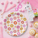 Search for peace sign paper plates 70s