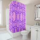 Search for pink and purple shower curtains Circles