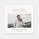 Search for thank you napkins Gold