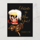 Search for new years eve postcards Elegant