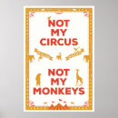 Search for not my circus posters Vintage